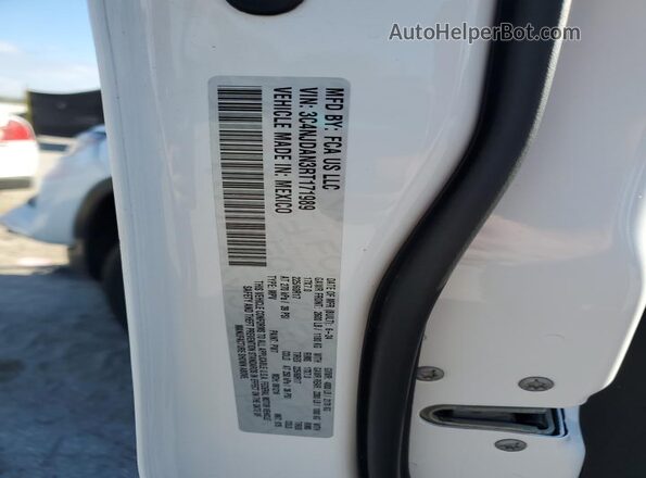 3C4NJDAN3RT171989 2024 JEEP COMPASS White Widok naklejki z numerem VIN