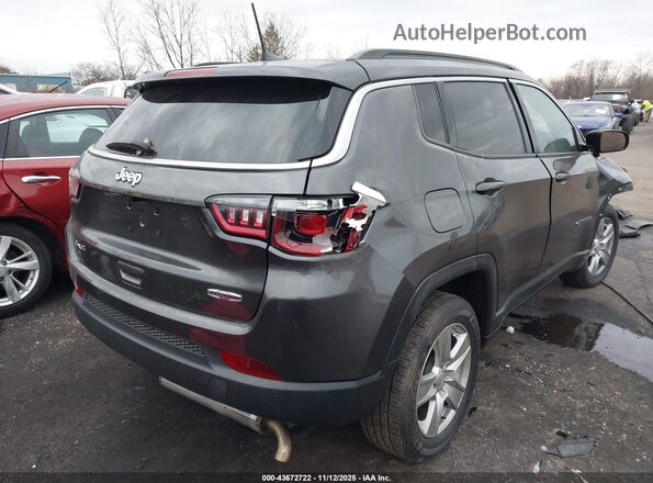 3C4NJDBB2NT103956 2022 JEEP COMPASS Gray უკანა მარჯვენა
