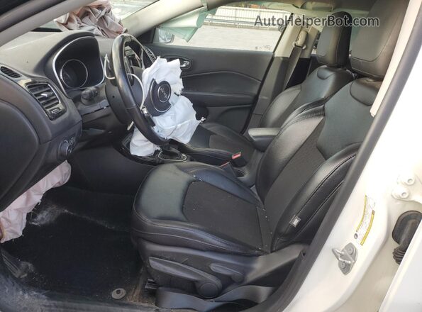 3C4NJDBB4LT164884 2020 JEEP COMPASS White Vista interior delantera