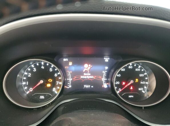 3C4NJDBB6MT562762 2021 JEEP COMPASS Черный Вид щитка приборов