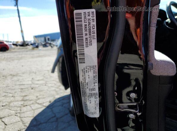 3C4NJDBB6NT217572 2022 JEEP COMPASS Black VIN կոդի պիտակի տեսք
