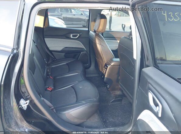 3C4NJDBB7NT114645 2022 JEEP COMPASS Black VIN კოდის სტიკერის ხედი