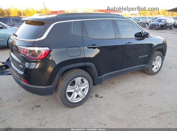 3C4NJDBB7NT114645 2022 JEEP COMPASS Black უკანა მარჯვენა