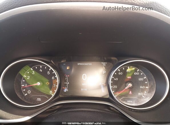 3C4NJDBB8KT623171 2019 JEEP COMPASS Black Widok tylnych siedzeń