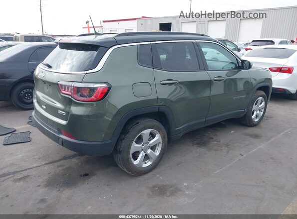 3C4NJDBB8KT740894 2019 JEEP COMPASS Зеленый Задняя правая четверть