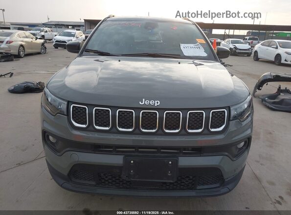 3C4NJDBN0PT513748 2023 JEEP COMPASS Gray Rear interior view