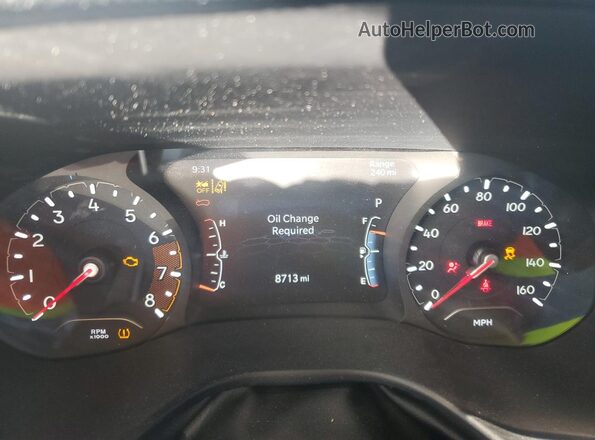 3C4NJDBN1PT549223 2023 JEEP COMPASS White Widok zestawu wskaźników