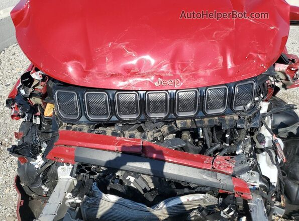 3C4NJDCB2NT212027 2022 JEEP COMPASS Red Widok komory silnika