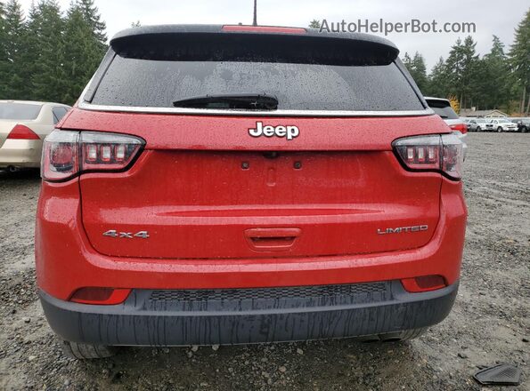 3C4NJDCB3LT132569 2020 JEEP COMPASS Red Вид ззаду