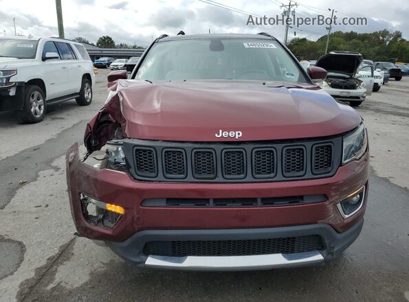 3C4NJDCB3LT182436 2020 JEEP COMPASS Красный Вид спереди