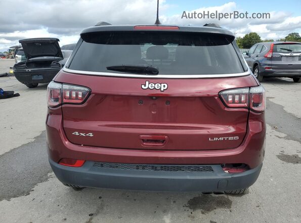 3C4NJDCB3LT182436 2020 JEEP COMPASS Красный Вид сзади
