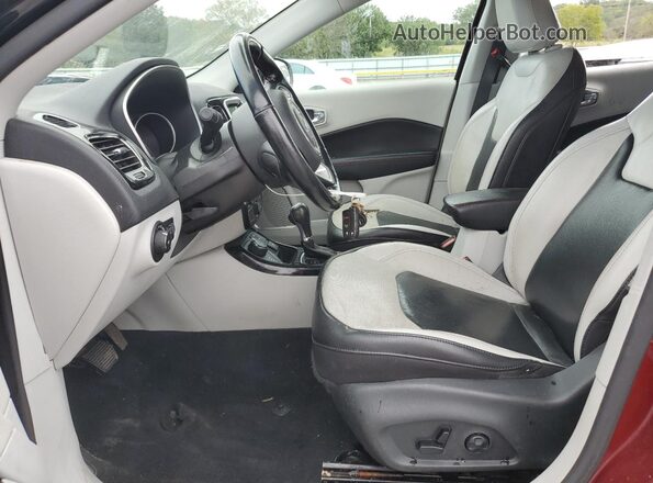 3C4NJDCB3LT182436 2020 JEEP COMPASS Красный Вид салона спереди