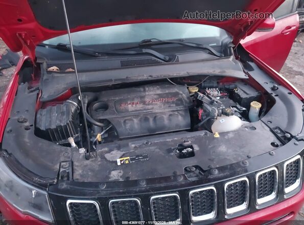 3C4NJDCB4HT629332 2017 JEEP NEW COMPASS Red Vista trasera