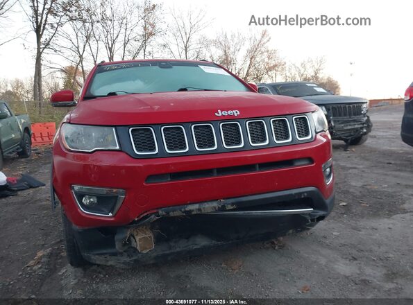 3C4NJDCB4HT629332 2017 JEEP NEW COMPASS Red Vista frontal