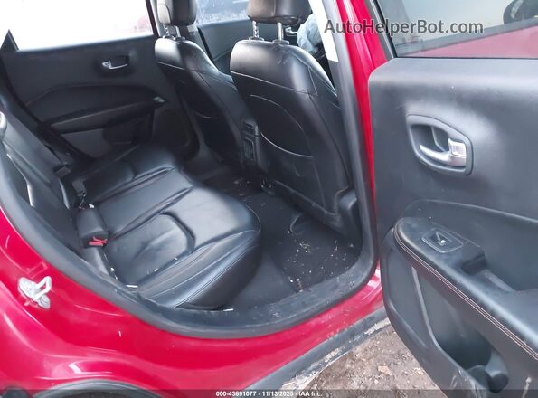 3C4NJDCB4HT629332 2017 JEEP NEW COMPASS Red Vista de la etiqueta del VIN