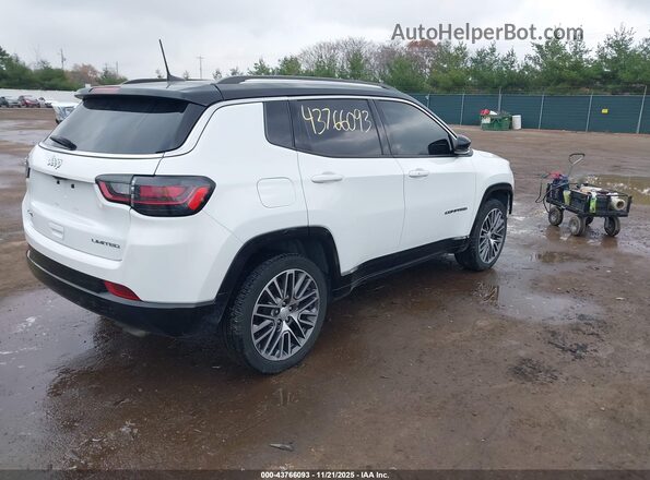 3C4NJDCB4NT160822 2022 JEEP COMPASS White Задня права чверть
