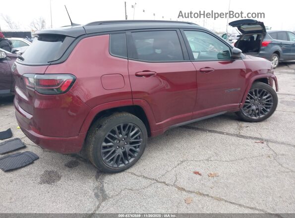 3C4NJDCB4NT221196 2022 JEEP COMPASS Красный Задняя правая четверть