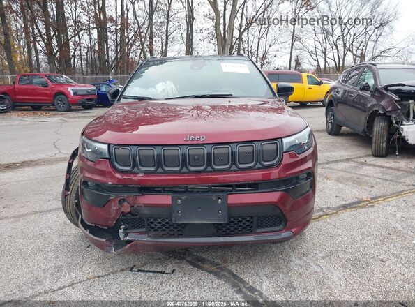 3C4NJDCB4NT221196 2022 JEEP COMPASS Красный Вид щитка приборов