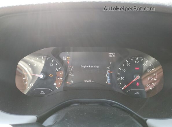 3C4NJDCB5NT171568 2022 JEEP COMPASS Красный Вид щитка приборов