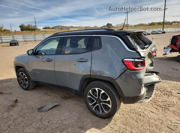 3C4NJDCB7NT168803 2022 JEEP COMPASS Gray Rear left
