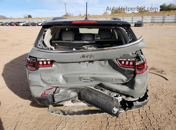 3C4NJDCB7NT168803 2022 JEEP COMPASS Gray Rear view