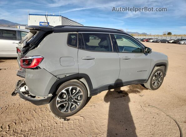 3C4NJDCB7NT168803 2022 JEEP COMPASS Gray Rear right