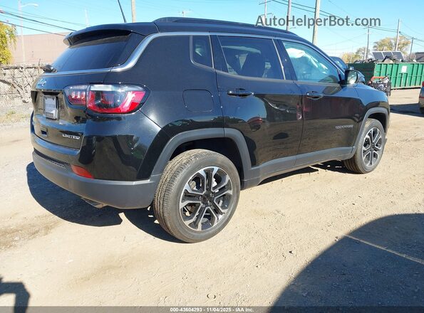 3C4NJDCB7NT193748 2022 JEEP COMPASS Black Rear right