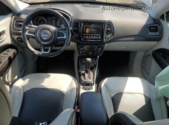 3C4NJDCBXLT163897 2020 JEEP COMPASS Blue Вид панелі приладів