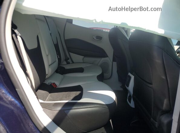 3C4NJDCBXLT163897 2020 JEEP COMPASS Blue Вид задньої частини салону