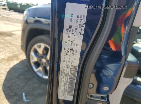 3C4NJDCBXLT163897 2020 JEEP COMPASS Blue Вид наклейки з VIN-кодом