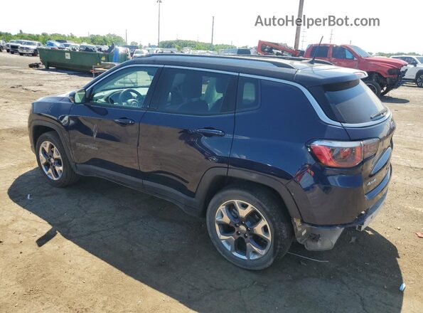 3C4NJDCBXLT163897 2020 JEEP COMPASS Blue Задня ліва чверть