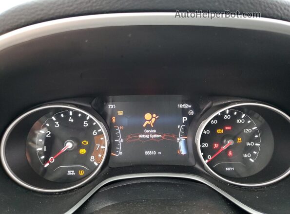 3C4NJDCBXLT258511 2020 JEEP COMPASS Серый Вид щитка приборов