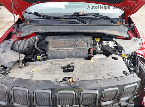 3C4NJDCBXNT135259 2022 JEEP COMPASS Red Vista trasera