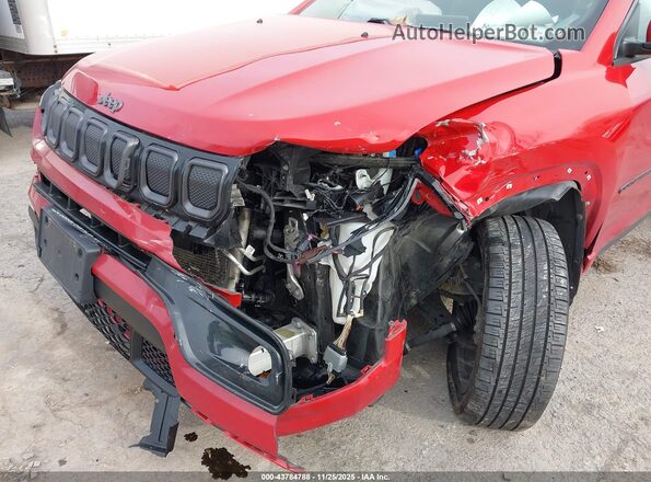 3C4NJDCBXNT135259 2022 JEEP COMPASS Red Vista frontal