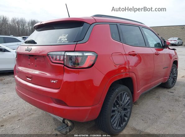 3C4NJDCBXNT135259 2022 JEEP COMPASS Red Trasero derecho