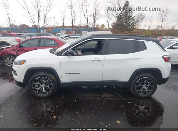 3C4NJDCN3RT114298 2024 JEEP COMPASS White Widok wnętrza 360 stopni