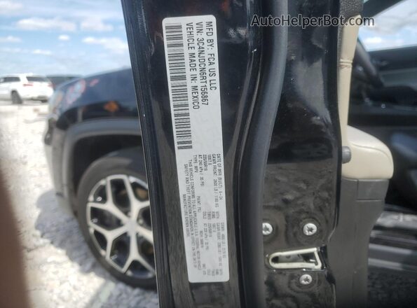 3C4NJDCN6RT156867 2024 JEEP COMPASS Black Vista de la etiqueta del VIN