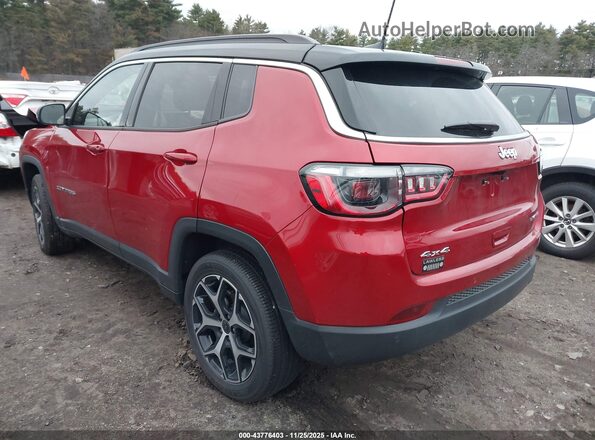 3C4NJDCN9ST501251 2025 JEEP COMPASS Red Հետևի ձախ