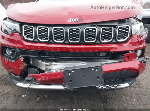 3C4NJDCN9ST501251 2025 JEEP COMPASS Red Դիմացի տեսք
