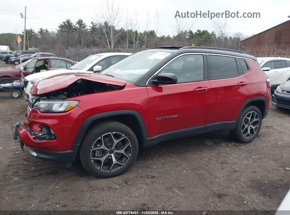 3C4NJDCN9ST501251 2025 JEEP COMPASS Red Սալոնի հետևի տեսք