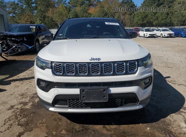 3C4NJDCNXST514316 2025 JEEP COMPASS White Front view