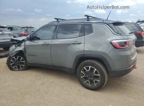 3C4NJDDB3LT244299 2020 JEEP COMPASS Серый Задняя левая четверть