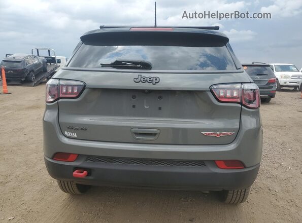 3C4NJDDB3LT244299 2020 JEEP COMPASS Серый Вид сзади