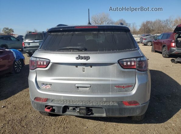 3C4NJDDB7NT145343 2022 JEEP COMPASS Silver Vista trasera