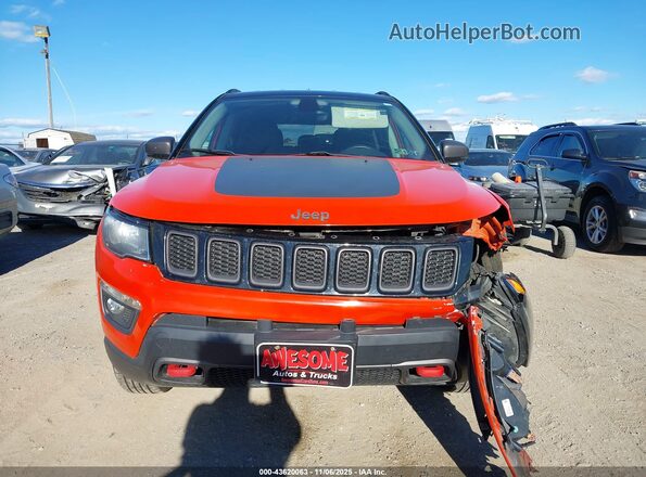 3C4NJDDB9HT680100 2017 JEEP NEW COMPASS Orange 