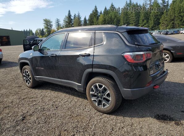 3C4NJDDBXLT177877 2020 JEEP COMPASS Black Задня ліва чверть
