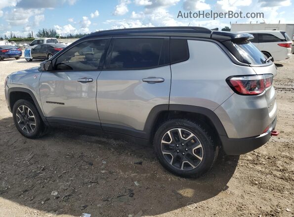 3C4NJDDBXLT208173 2020 JEEP COMPASS Серый Задняя левая четверть