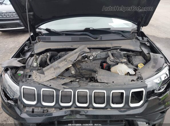 3C4NJDFB1NT128146 2022 JEEP COMPASS Black Rear view