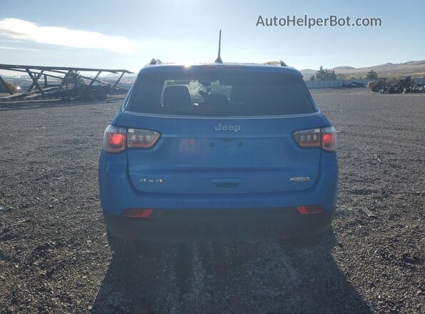 3C4NJDFB1NT195801 2022 JEEP COMPASS Blue Հետևի տեսք