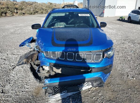 3C4NJDFB1NT195801 2022 JEEP COMPASS Blue Դիմացի տեսք